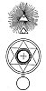 <I>The Chaldean Cosmogonic Diagram<BR>The Sri Santara</I>